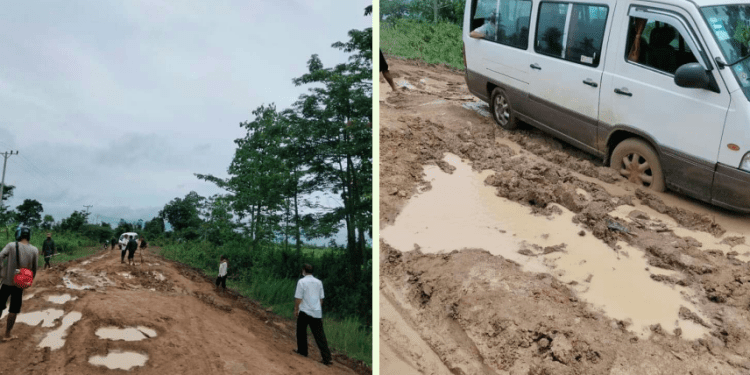 ប្រជាពលរដ្ឋស្រុកចិត្របុរីត្អូញត្អែរផ្លូវពិបាកធ្វើដំណើរ ខណៈអាជ្ញាធរសន្យាជួសជុលឆាប់ៗ