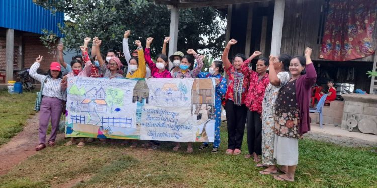 កសិករនៅខេត្តកំពង់ស្ពឺនិងខេត្តកោះកុងប្រារព្ធទិវាសិទ្ធិលំនៅឋានពិភពលោកខួបលើកទី៣៧