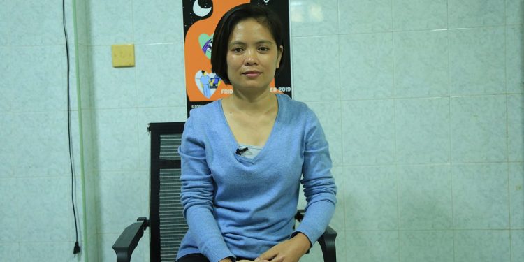 កញ្ញា ឈឹម ស៊ីថរ បានពានរង្វាន់សិទ្ធិមនុស្ស