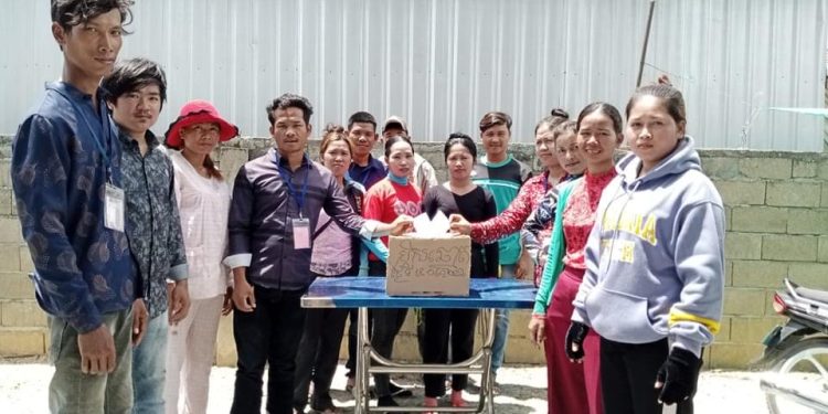 សហជីពមួយប្តឹងទៅអង្គការអន្តរជាតិខាងការងាររឿងថៅកែរោងចក្រ ស៊ិនឡន បញ្ឈប់ថ្នាក់ដឹកនាំសហជីពពីការងារ