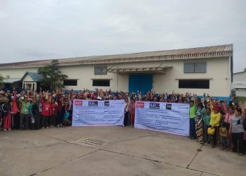 កម្មកររោងចក្រជាង៧០០នាក់នៅខណ្ឌពោធិ៍សែនជ័យ ត្រូវថៅកែរត់ចោលដោយមិនដោះស្រាយសំណង