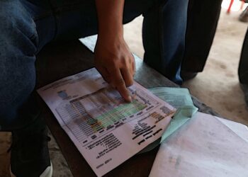 តារាងបង់ប្រាក់របស់កូនបំណុលទៅកាន់គ្រឹះស្ថានមីក្រូហិរញ្ញវត្ថុនៅកម្ពុជា។ (រូបភាព អង្គការលីកាដូ)