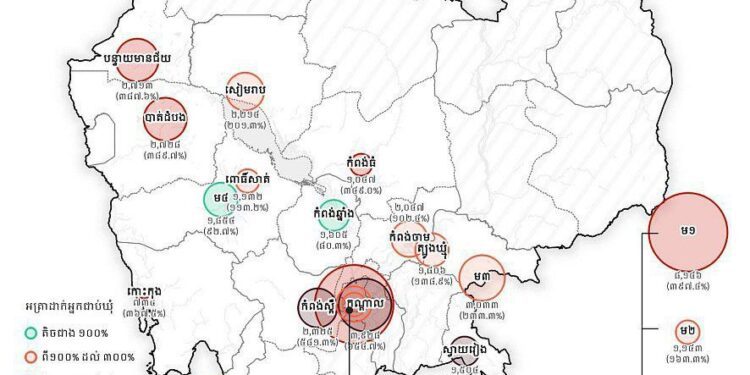 អង្គការសិទ្ធិ​មនុស្សថា ​​ពន្ធនាគារនៅកម្ពុជា​មាន​ភាពចង្អៀតណែនខ្លាំង​ ដែល​ទាម​ទារឱ្យ​មាន​ការ​កែលម្អ​​ជា​បន្ទាន់​