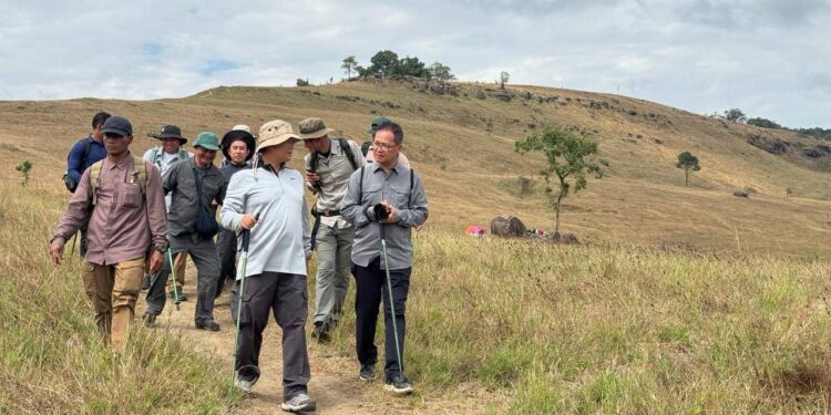 សហគមន៍ស្នើរដ្ឋជួយបង្រៀនផ្នែកសេវាកម្មទេសចរណ៍ ក្រោយដកហូតដី៤០ហិកតានៅភ្នំខ្យងផ្សារ